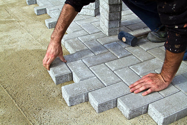 Residential Paver Driveway in Horace, ND